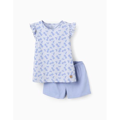 Pyjama en Coton à Volants ZIPPY