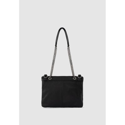 Sac double pochettes 1440 REPORTER en cuir matelassé IKKS