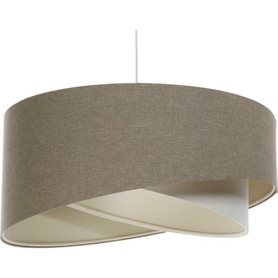 Suspension en lin rond style bohème Boho BPS KONCEPT