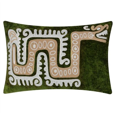 Dynasty Dragon Woven Chenille Filled Cushion WYLDER