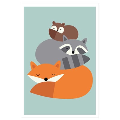 Affiche  chill forest HEXOA