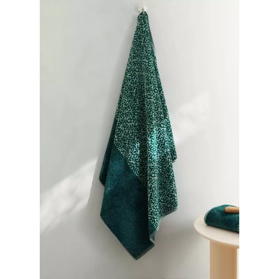 Drap de bain coton bouclette jacquard animal MANGO HOME