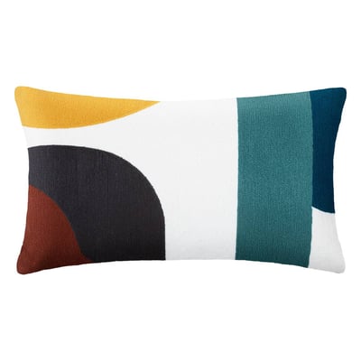 Coussin en coton brodé déhoussable HARY ATMOSPHERA