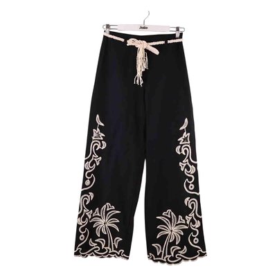 Pantalon droit en coton - Très Bon État MAJE