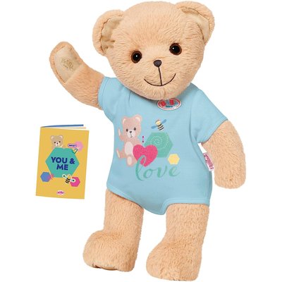 Baby born Ours en peluche bleu 36 cm ZAPF CREATION