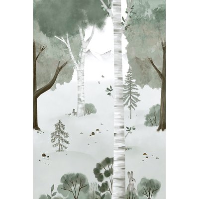 Papier peint panoramique forêt KHARU LILIPINSO