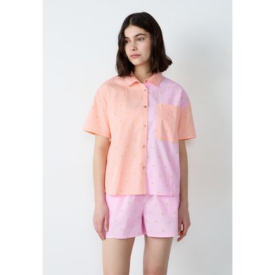 Chemise de pyjama manches courtes à rayures smiley®originals VAHE ETAM