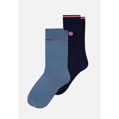 Lot de 2 chaussettes mi-hautes en fil d'Écosse Nessy LE SLIP FRANCAIS