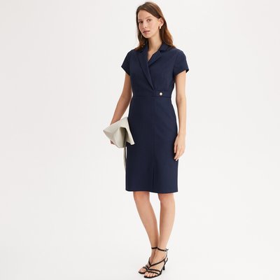 Robe droite, mi-longue, manches courtes ANNE WEYBURN