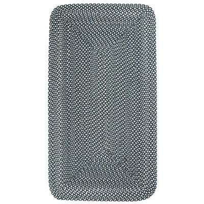 Tapis coton rectangulaire noir & blanc ALLEN NATTIOT