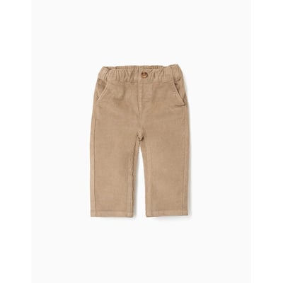 Pantalon chino à coupe droite en velours côtelé ZIPPY