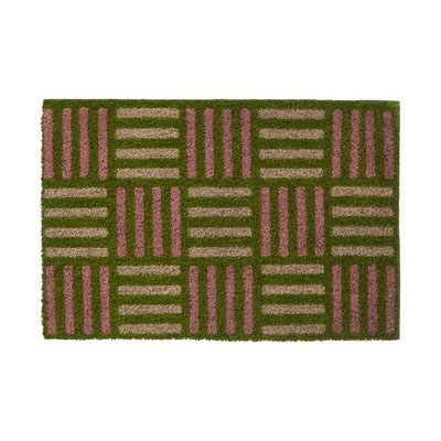 Striped Coir Doormat SO'HOME