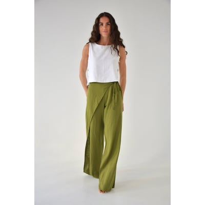 Pantalon large effet paréo CARLOTA MINDTRAVELER