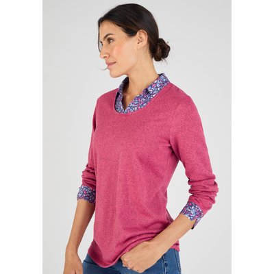 T-shirt effet 2 en 1 maille chaude DAMART