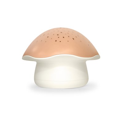 Projecteur d'étoiles musical champignon rose PABOBO