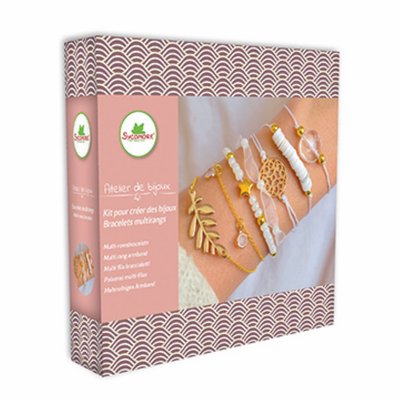 Atelier de bijoux Bracelets multirangs SYCOMORE