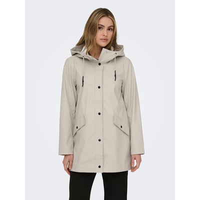 Manteau mi-long à capuche ONLY