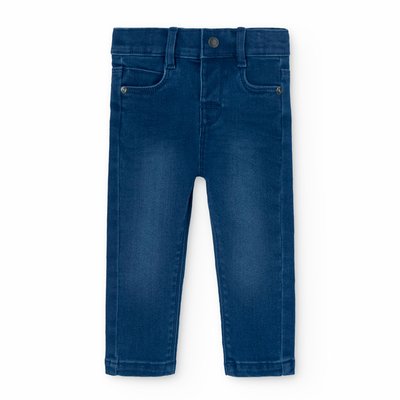Jean à cinq poches avec passants à la taille BOBOLI