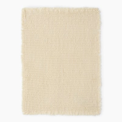 Torchon nid d'abeille, 50x70cm 100% coton, GRS MONOPRIX