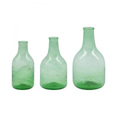 Lot de 3 vases en verre Plea HOUSE DOCTOR