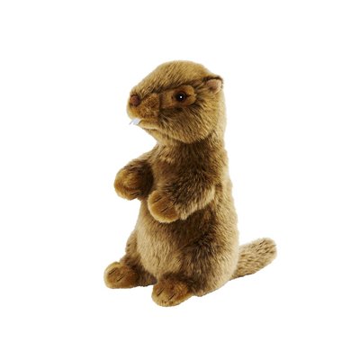 Peluche Marmotte debout 25cmH ANIMA