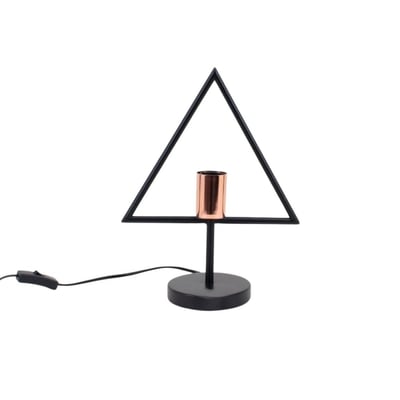 Lampe à poser design forme triangle ORNAMI