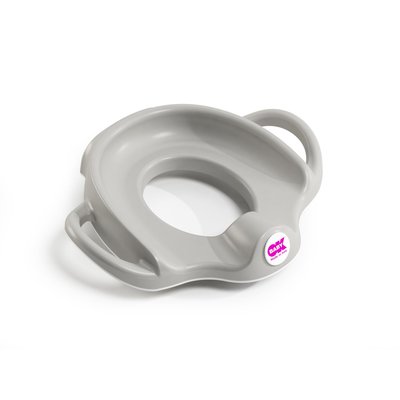Réducteur de toilette Sofa avec protection anti-éclaboussure gris OK BABY