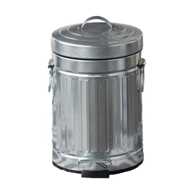 Poubelle salle de bain à pédale 3L en métal GALVA GUY LEVASSEUR