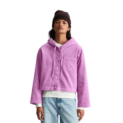 Blouse en velours à capuche, coupe décontractée en coton stretch MARC O’POLO DENIM