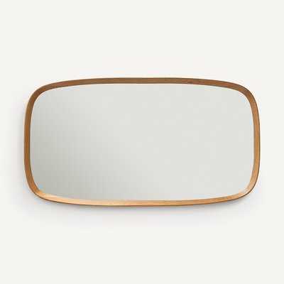 Specchio rettangolare massello di rovere, H110cm, Orion AM.PM
