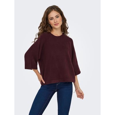 Pull manches 3/4 col rond ONLY