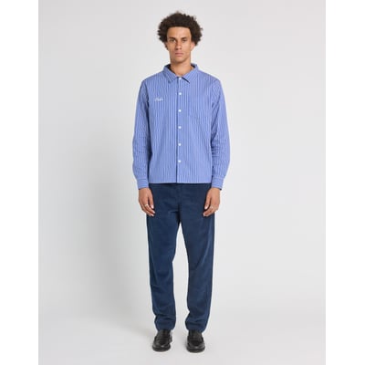 PANTALON LOOSE VELOURS NAVY PULLIN