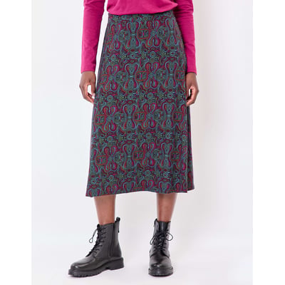 Jupe midi maille fluide ESTER LA FIANCÉE