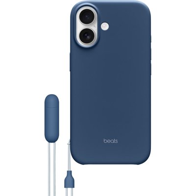 Coque iPhone 17 Magsafe stand Bleu basalte BEATS BY DR,DRE
