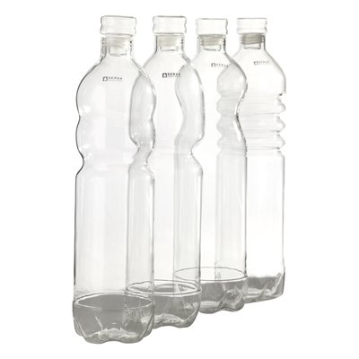 Bouteille En Verre Avec Bouchon Large D8,5 X H33 Cm SERAX
