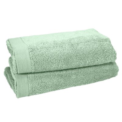 Lot de 2 serviettes de toilette 500 g/m² STUDIO SENSEI MAISON