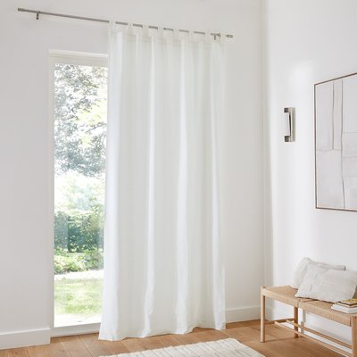 Scenario Cotton Curtain with Tab Top LA REDOUTE INTERIEURS