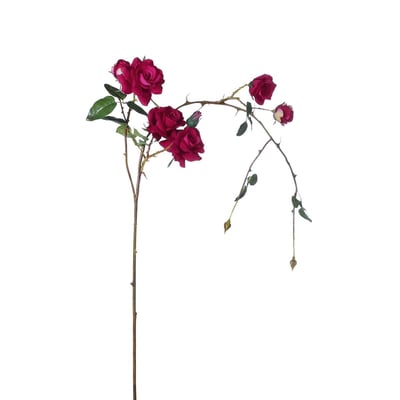 Tige tombante de roses artificielle H128 SIA