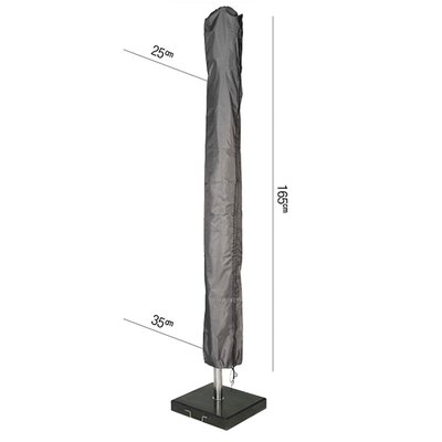 Garden Parasol Cover 165x35cm AEROCOVER