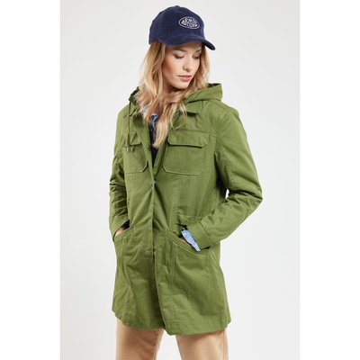 Veste Saharienne déperlante à capuche en pur coton ARMOR-LUX