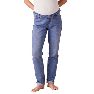 Jean Mom grossesse bandeau détachable ENVIE DE FRAISE