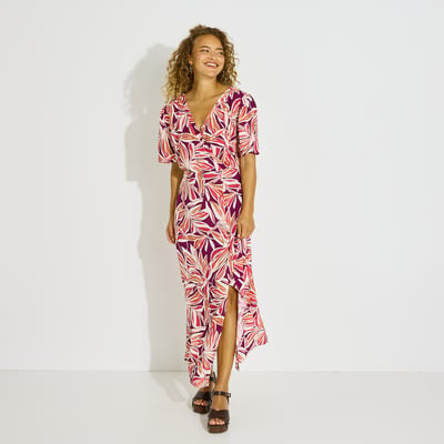 Robe longue habillée imprimé fleuri GRAIN DE MALICE