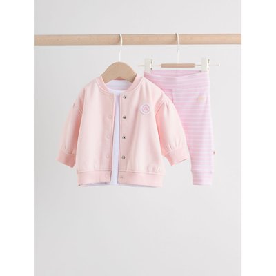 Veste, haut et legging bébé, 3 pièces NEXT
