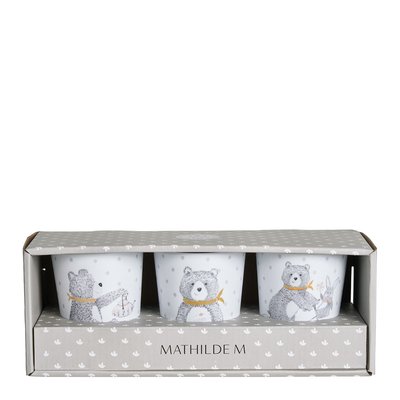 Set de 3 verres Les malices de Léon et Arthur MATHILDE M