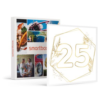 Noces d'argent : joyeux 25e anniversaire de mariage ! - SMARTBOX - Coffret Cadeau Multi-thèmes SMARTBOX