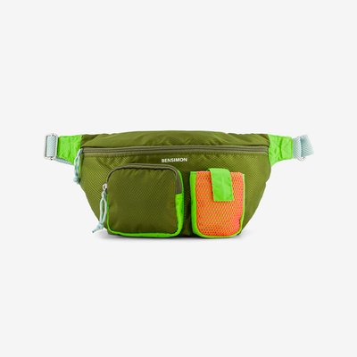 Banane 2 poches avec lanière réglable Banana Bag MEXICO en polyester mélangé BENSIMON