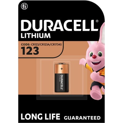 Pile CR 123 x1 Lithium DURACELL