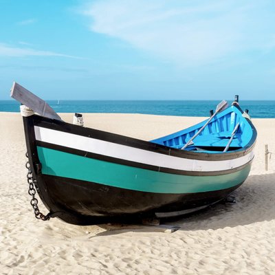 Tableau Mural Barque PLAGE CEANOTHE