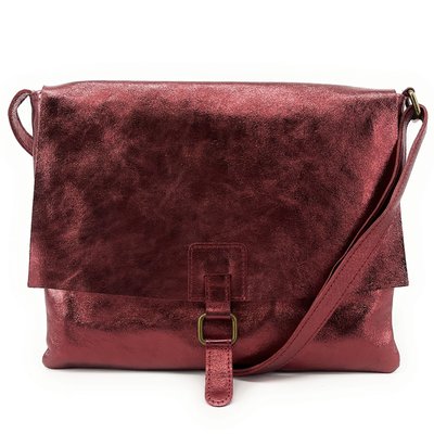 Sac bandoulière besace en cuir grainé COQUETTE OH MY BAG