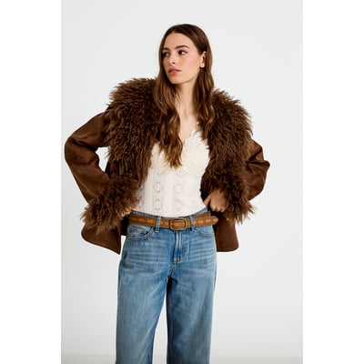 Manteau droit manches longues CACHE CACHE